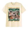 Dream Big Fart Loud Funny Cat Meme Graphic T Shirt Men Women Vintage Cotton T Shirts Casual Oversized Short Sleeve Tops T-shirts