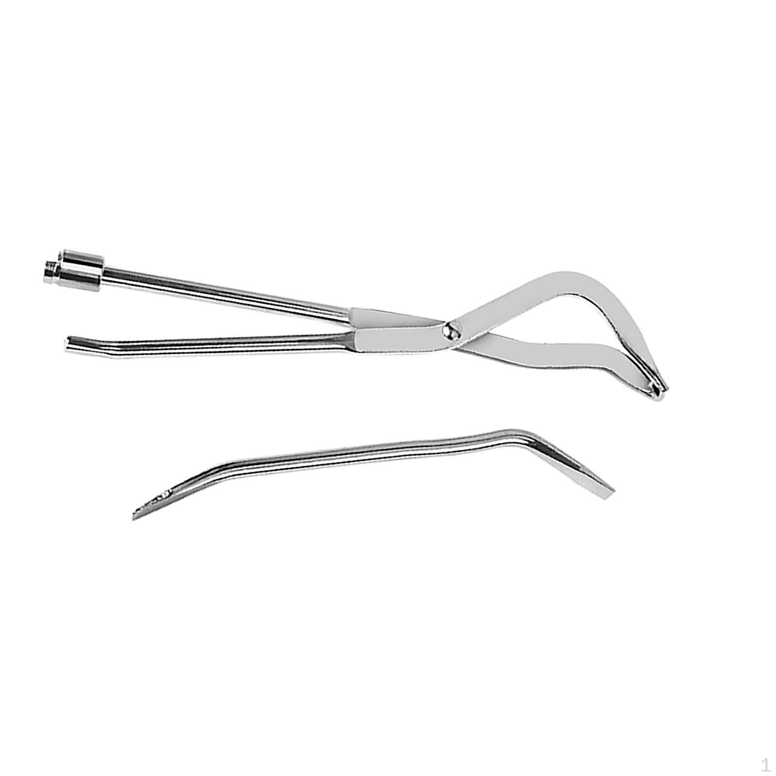 

Щипцы тормозной пружины Двусторонние плоскогубцы Регулировка ручного инструмента Прочный монтажник деталей Стабильный with 22.8cm Spoon