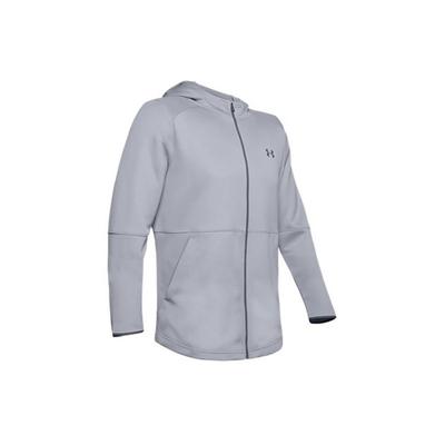 Bluza z kapturem treningowa rozgrzewkowa męska Szara 1345259-011