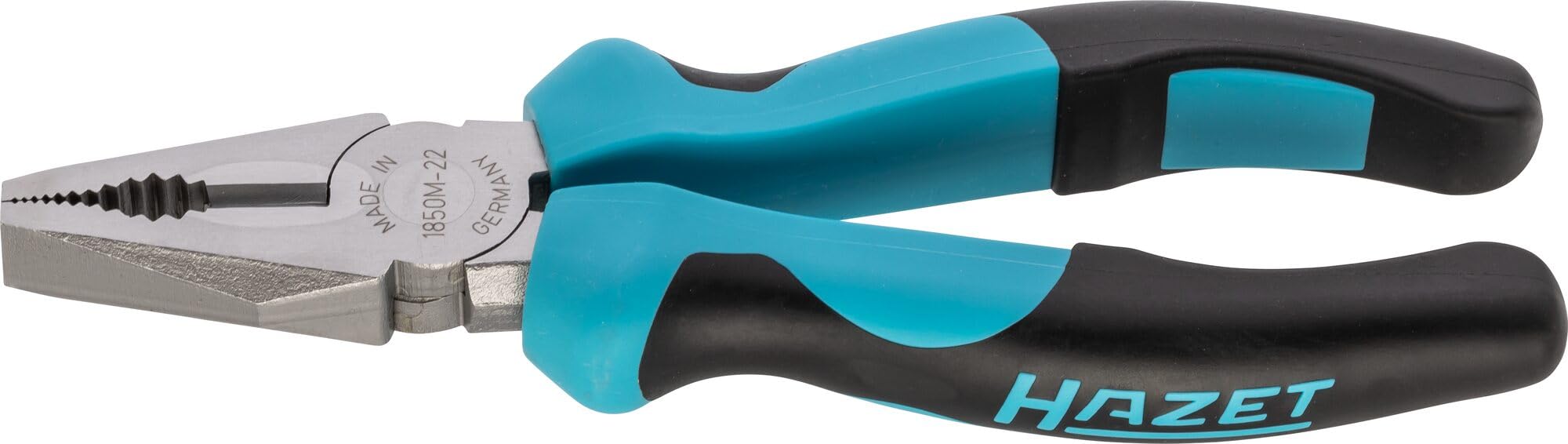 

HAZET Combination Pliers Blades 60 Grip Precision Cutting Tool 1850M-22 Induction-Heated (Hardness HRC) Two-Component