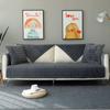 Plush Sofa Cushion New Winter Thickened Leather Anti-slip Cushion Light Luxury Simple Sofa Cover Thickened