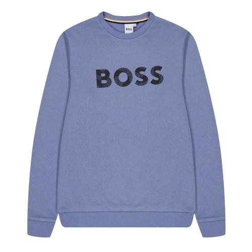 Boss Boys Logo Crew Neck Regular Sweatshirt