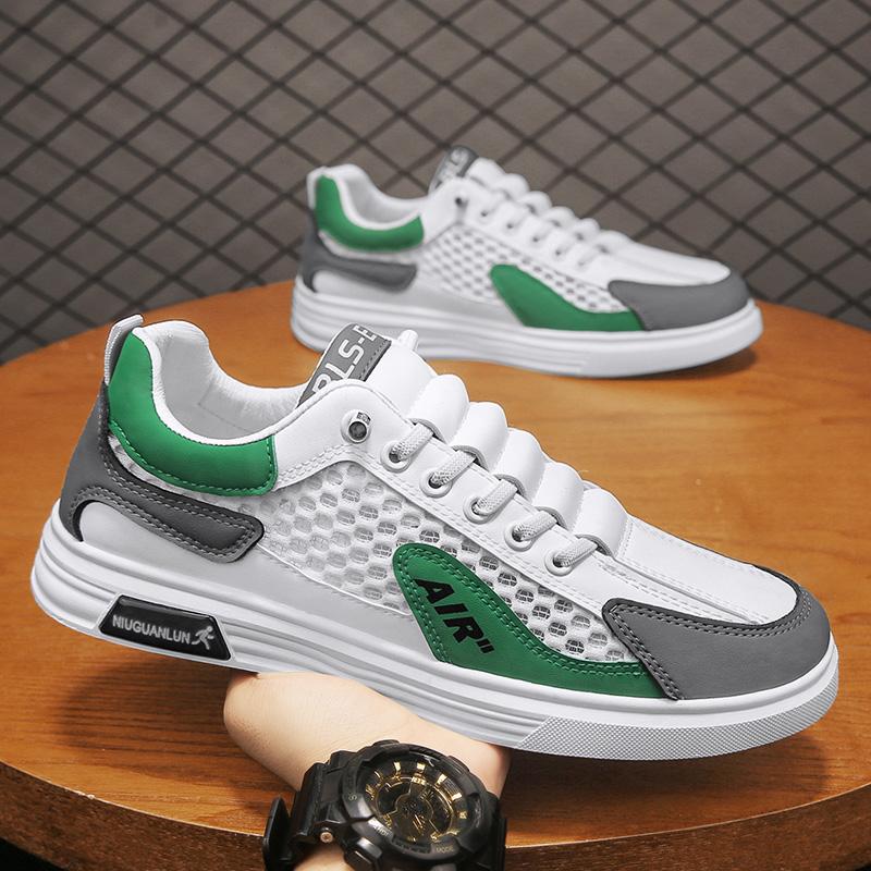 

Весняно-літо Повсякденне чоловіче парусинове взуття на низькій платформі Чоловіче тканинне взуття Модний тренд Чоловіче взуття Дошкове взуття Чоловіче 44 білий