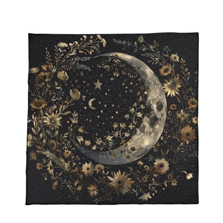 Portables Washable Reading Cloth Mystical Velvets Ritual Cloth Durability Mats for Divination Ceremonies