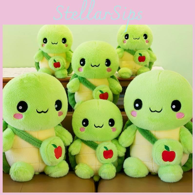Tortoise Plush Toys Satchel Fill Doll Cartoon Animals Xmas Gifts Toys