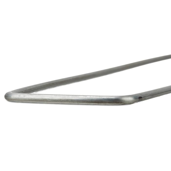Relaxdays Piquet de fixation lot de 25 sardines tente piquet ancrage sol jardin 15 cm longueur acier galvanisé, argent