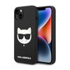 Karl Lagerfeld Choupette Head Magsafe Silicone - Etui Iphone 14 Plus (Czarny)
