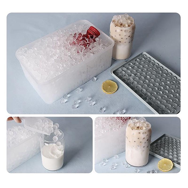 1Pc 104 Grid Mini Ice Cube Tray Mold Food Grade Small Ice Cube Maker Mould
