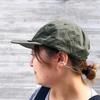 Basic Enchi OC Cordura Rip Organic and Olive Cap, Cotton, Antibacterial, Deodorizing, Moisture-Wicking, Quick-Drying, Men's Women's,