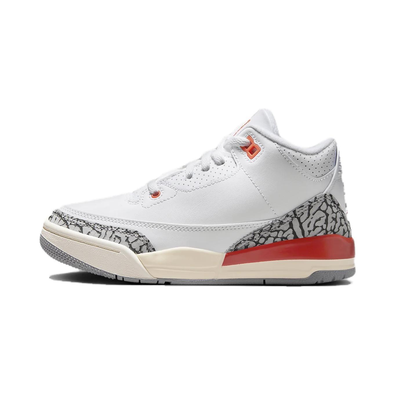 (PS) Air Jordan 3 Retro  Georgia Peach  Kids  FQ9174-121 EU 28