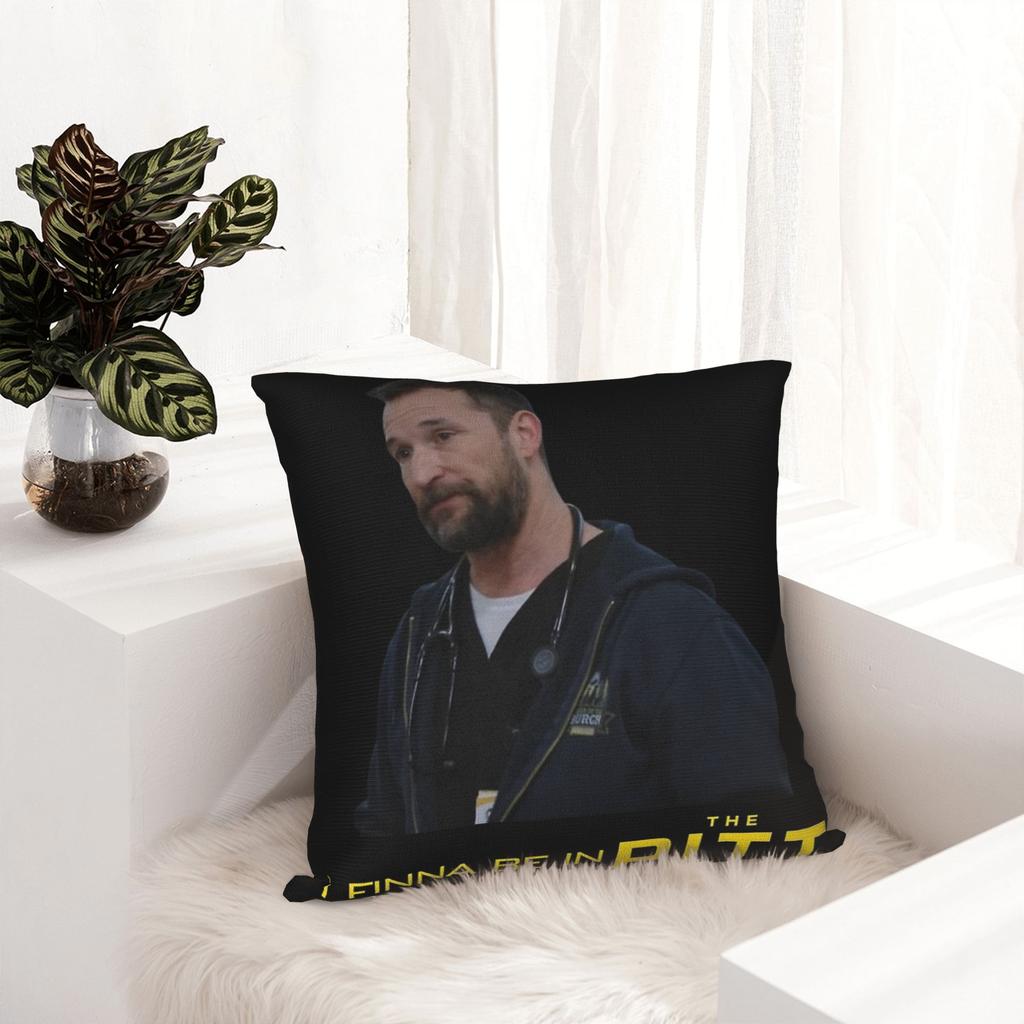The Pitt Pillow Cover Merch Printed Cushion Cover Gift Dr. Jack Dr. Robby Pillow Case Cover Car Multi-Size