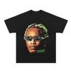 Rap T-Shirt Hip Hop Grafik-T-Shirt Baumwolle Streetwear Vintage-Stil S-XXXL
