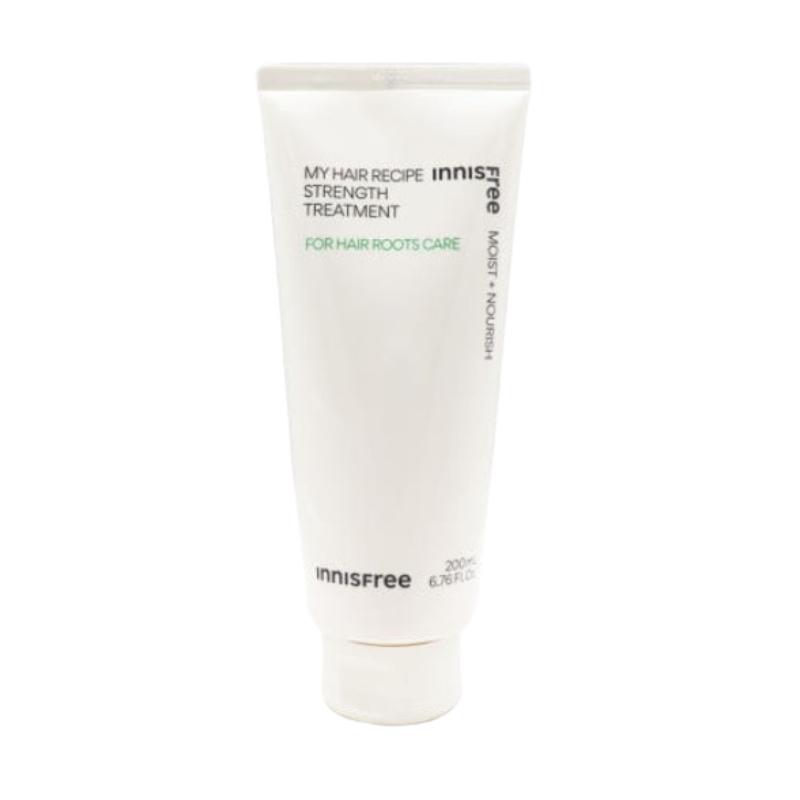 Innisfree My Hair Recipe Strength Treatment 200ml | Nourishing Hair Mask | Damage Care & Strengthening K-Beauty Hair Care