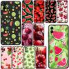 Für Apple iPhone 16 15 14 11 Pro Max 6 7 8 Plus + SE2 SE3 SE 2022 2020 8+ Handyhülle Kirsche Erdbeere Frucht Sommer Avocado