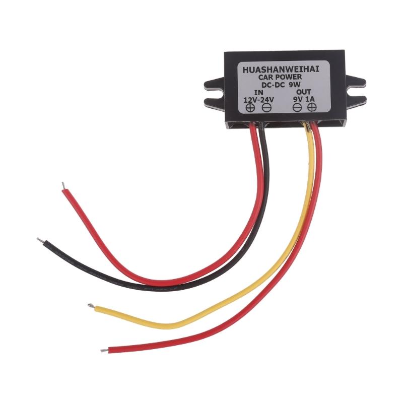 

DC12-24V to 5/9V Step-down Power Supply Module Efficient Power Adapter Convert Voltage from 12V-24V to 5V1A or 9V1A