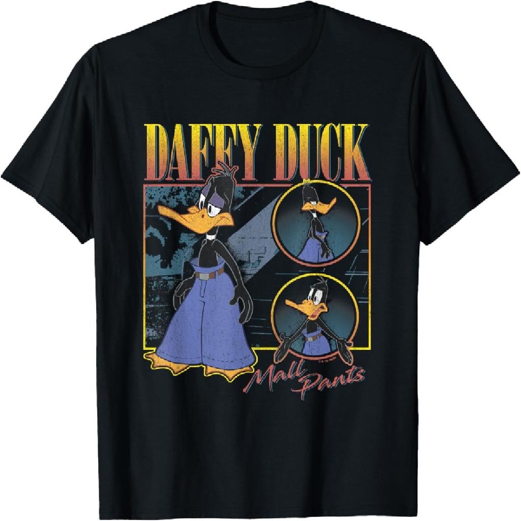 Looney Tunes Daffy Duck Mall Pants Showcase Vintage Panels T-Shirt