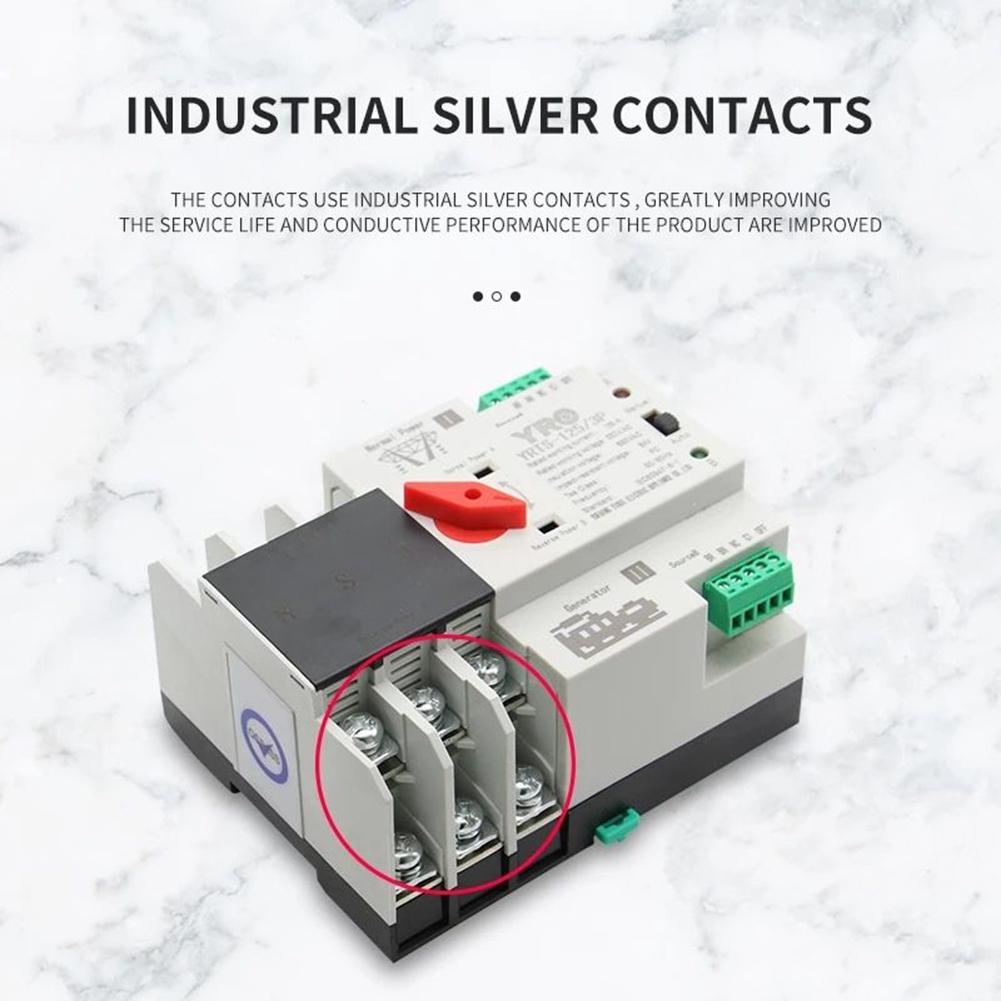 Přepínač Dual Power Transfer Switch 125A 2P 50/60Hz