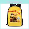 Tangalang Pui Pui Hamster School Bag With Durable Nylon And Large Capacity For Students