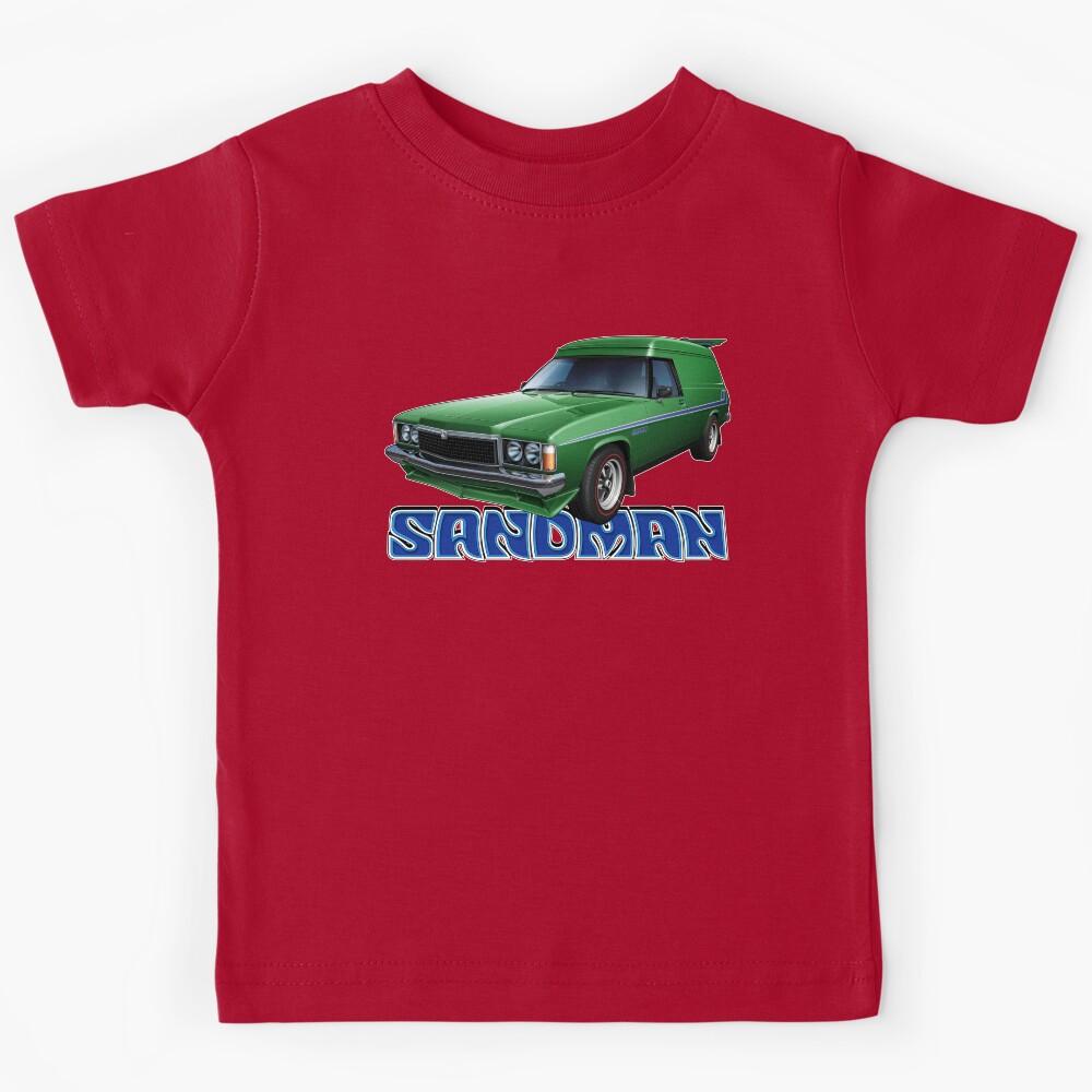 Illustrated HZ Holden Sandman Panel Van - Super Mint Green Kids T-Shirt 110