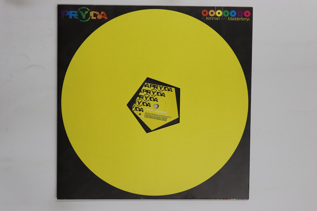 

12inch Record PRYDA Ironman Madderferrys PRY008 Pryda Recording 2007 Sweden Dance Electronica Used