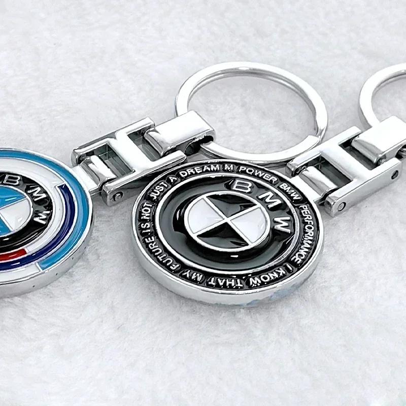 BAAS1 For BMW Auto Embleem Sleutelhanger H Gesp Dubbelzijdige Sleutelhanger Voor Bmw G30 G32 G01 G02 G05 G06 G07 G26 G23 G22 F40 F20