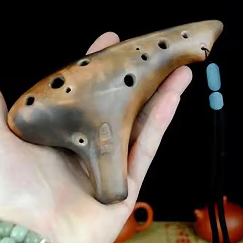 Base Ocarina 12 Holes Ocarina of Time Orff Instruments Alto Tone C Legend Ocarinas Professional Yoga Meditation Musical Instrument Accessories
