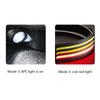 Portable COB Headlamp Sensor LED Head Flashlight Rechargeable Red and White Yellow Light Modes Outdoor Fishing Camping Lantern