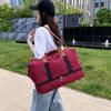 Waterproof Hand Luggage Handbag Multifunctional Pull-rod Boarding Bag  Streetwear