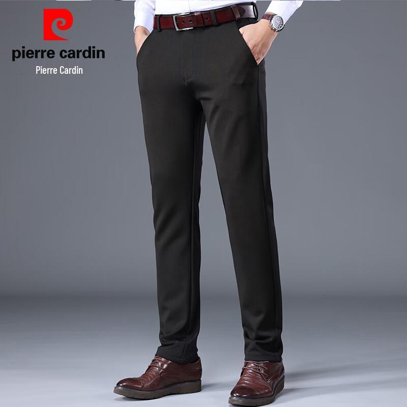 Pierre Cardin Men's Straight-Leg Casual Pants