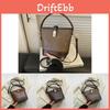 Fashionable Pu Leather Bucket Bag With Soft Structure In Casual Brown And Khaki Colors