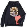 Anime Genshin Impact Hoodies Xiao/Zhong Li Friends Men Loose Pullover Casual Harajuku Streetwear Unisex Winter Black Sweatshirts