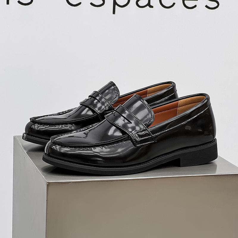 Fashion 2025New Men Casual Oxford Shoes Genuine Leather Business Tooling Shoes Comfy High Quality Outdoor Antiskid Loafers Walking Shoes