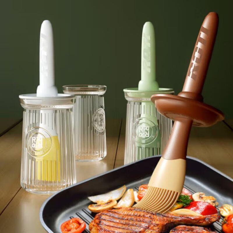 Hochtemperatur-Silikonpinsel mit Flasche