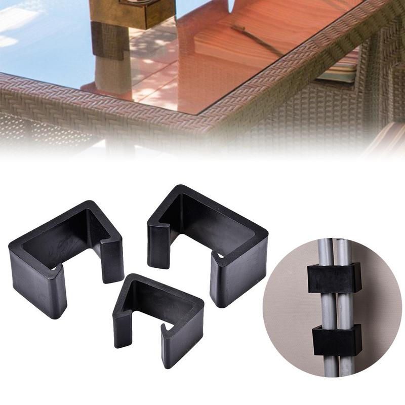 Garden Furniture Connectors Anti Deformed Rattan Furniture Clips Outdoor Sofa Plastic Clamps Wicker Chair Fasteners