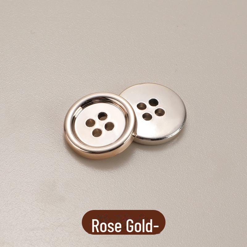 

Стильные тонкие пуговицы из АБС-пластика с четырьмя отверстиями для пальто и рубашек