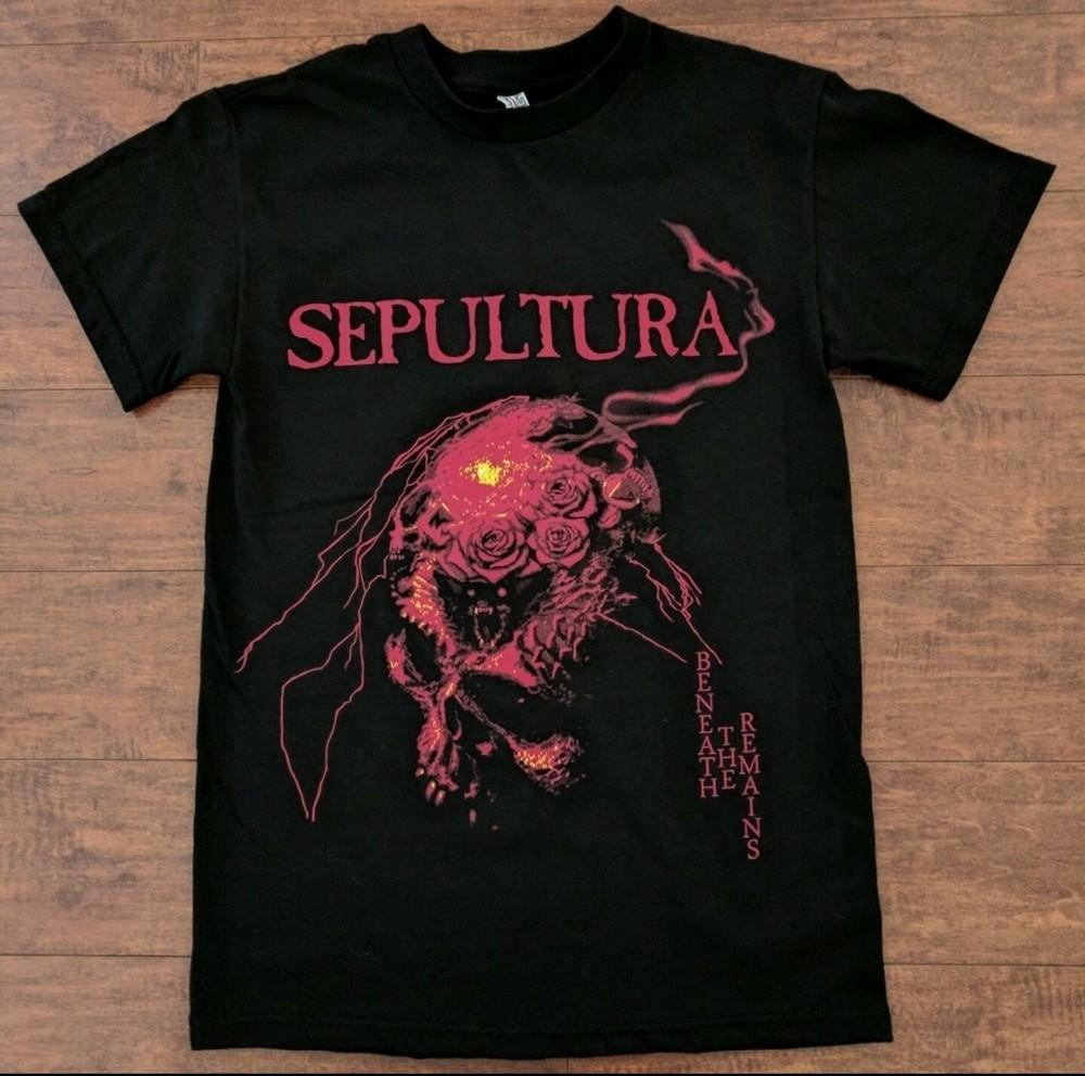 НОВАЯ ФУТБОЛКА SEPULTURA BENEATH THE REMAINS Унисекс S