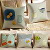 Colorful Quiet Beauty Cushion Cover Pillowcase Anti-Dustmite Living Room Sofa Decor Cushion Room
