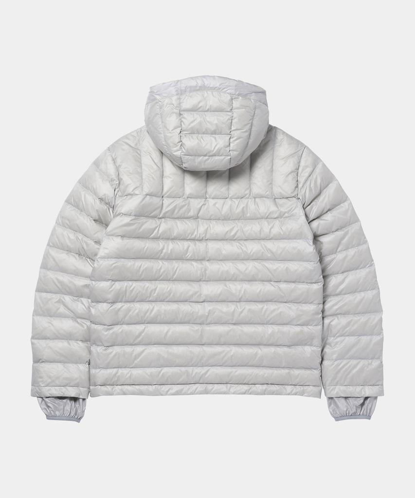 Lettercomo Shade Shell Light Down Puffer Padded Jacket Light Grey