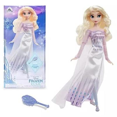 Disney Elsa Klassische Puppe 2021 mit Haarbürsten-Zubehör [Gebraucht] Die Eiskönigin 2 - 11 12''