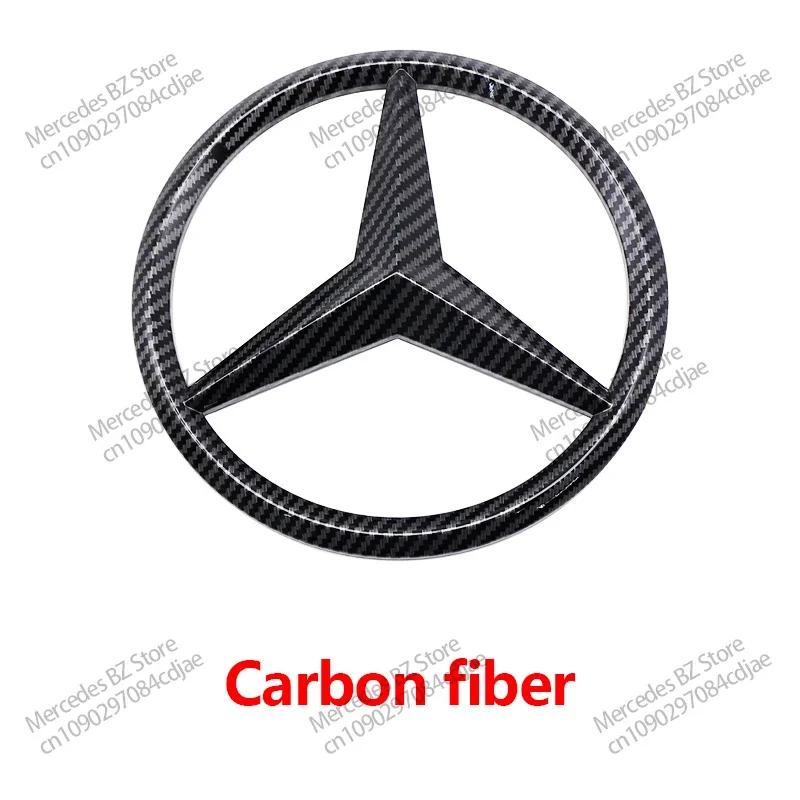 

2025 Hot For Mercedes Benz 188MM 210MM ABS Car Front Grille Badge Sticker Decal Cover Emblem Accessories For Mercedes Benz AMG W 210mm