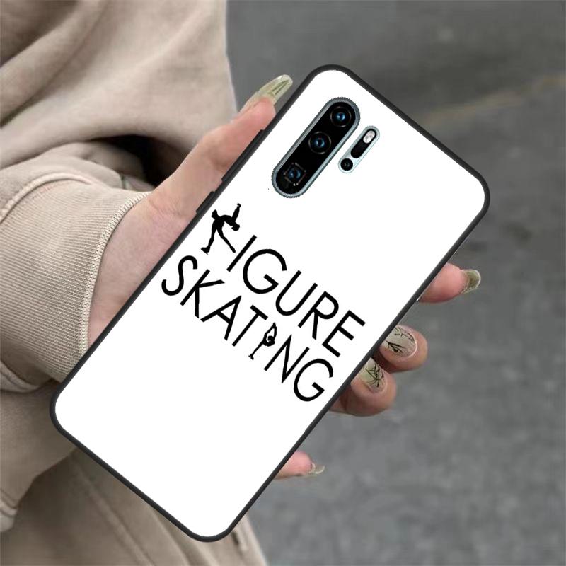 Figure Skating Ice Skating Case For Huawei Nova 3i 7i 8i 11i Y60 Y70 Y90 Y61 Y91 10 9 SE 11 Pro P20 P40 P30 Lite Cover