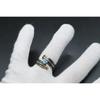 Used Unused No. 15 Navajo Turquoise Feather Ring Ring Free Size