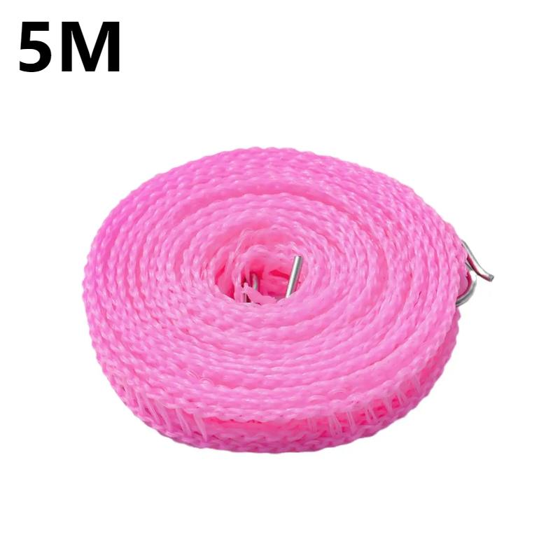 Telescopic Retractable Clothesline Wall Mounted Drying Rope Hanger Space-Saving for Indoor Outdoor Bathroom Balcony Laundry Drying Use