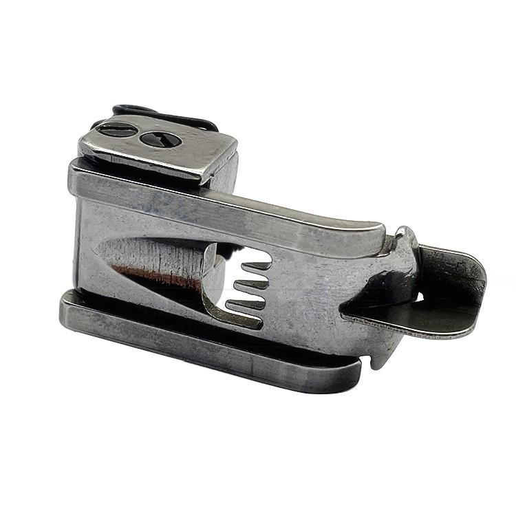 Pegasus Siruba Interlock Seaming Machine Thick Material Cross-Bone Presser Foot Industrial Seam Slotted Presser Foot 4-pin 6.4