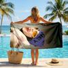 Asciugamano da Spiaggia Billie Eilish Portatile Morbido Asciugatura Rapida per Nuoto Campeggio Vacanze