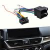 16 Pin Wiring Harness Car Radio Wiring Harness Vehicle Audio Upgrade Non-destructive Transfer Perfect Fit For Car Radio