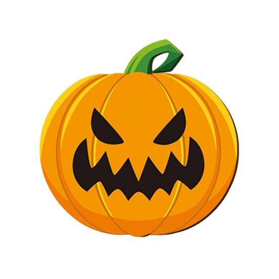 yangyizhi Wooden Pumpkin Coaster, Non-Slip Halloween Table Mat, Heat Insulation Waterproof for Holiday Party Home Decor жёлтый