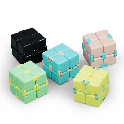 Macaron Color Infinite Magic Cube Anti-rust Wear-resistant Stress Relief Artifact Cube Fun