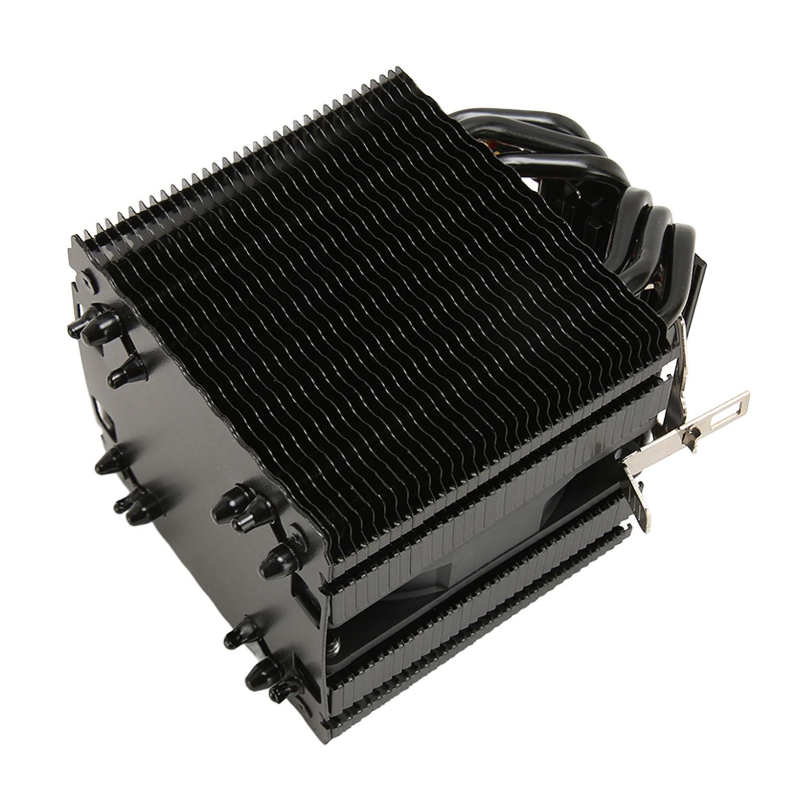 

Вентилятор охолодження ЦП Професійний Низький Рівень Шуму Двобаштовий 6 Теплових Трубок 3 Провідний Кулер ЦП для Комп ютера для Intel 775 1150 1151 1155 1156