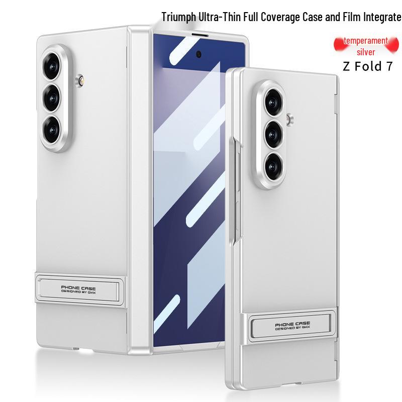 Samsung Z Fold7 Ultra-Thin Stand Phone Case: Triumph Creative Design, Anti-Fall, Hinge Protection